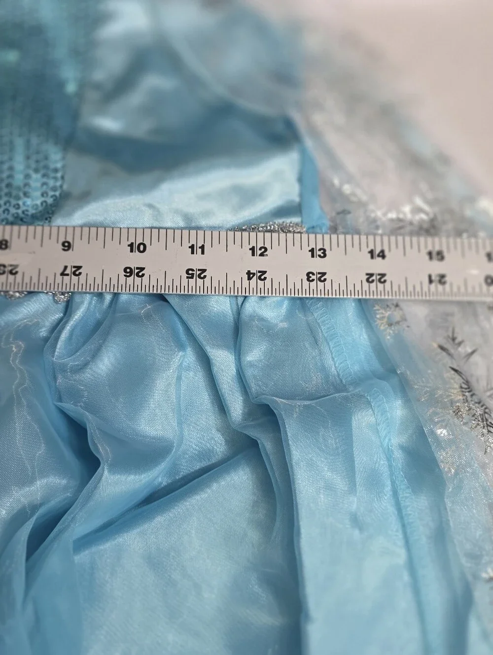 Disney Frozen Elsa Girls Ice Princess Costume Dress Size Medium 8-10